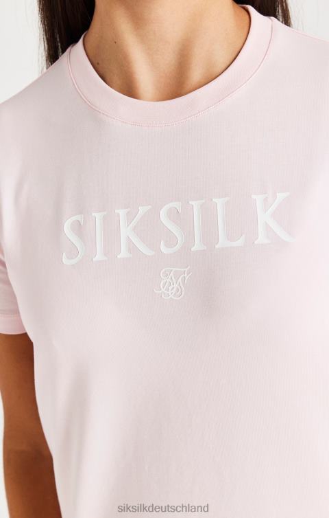 SikSilk Marken-T-Shirt – rosa Mädchen 680DH317 Bekleidung