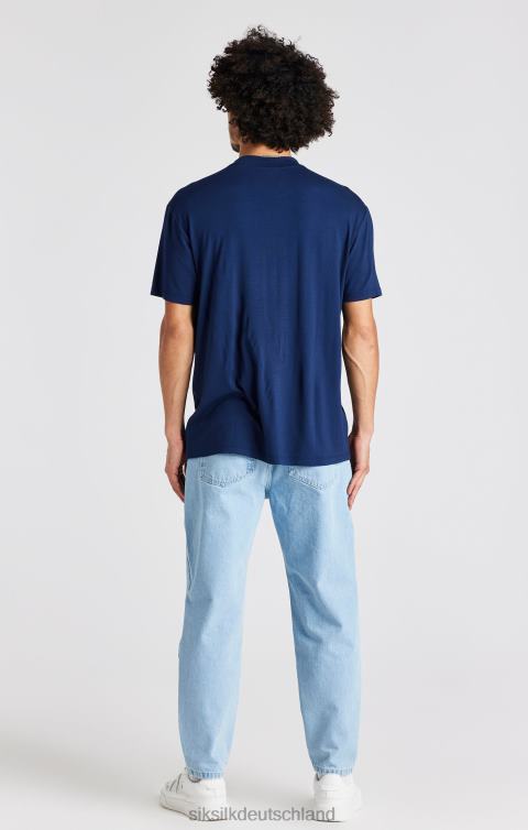 SikSilk Hellblaue Basic-Karottenjeans Männer 680DH544 Bekleidung