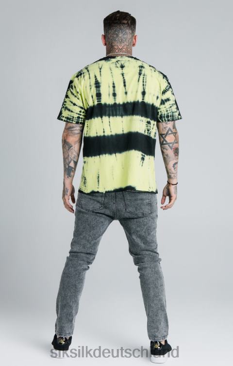SikSilk x Steve Aoki schwarze, locker sitzende Jeans Männer 680DH561 Bekleidung