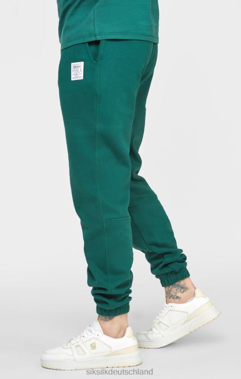 SikSilk Grüner, entspannter Jogger Männer 680DH541 Bekleidung