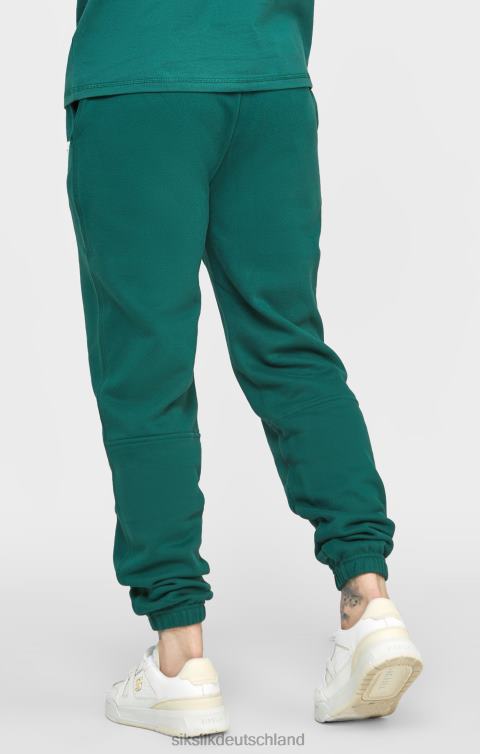 SikSilk Grüner, entspannter Jogger Männer 680DH541 Bekleidung