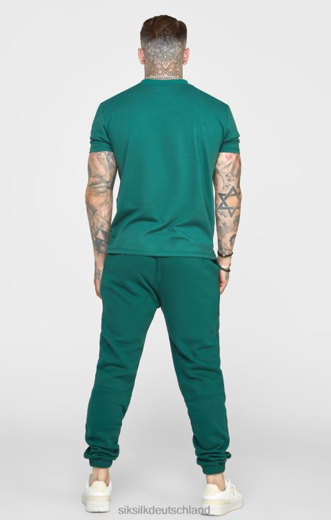 SikSilk Grüner, entspannter Jogger Männer 680DH541 Bekleidung