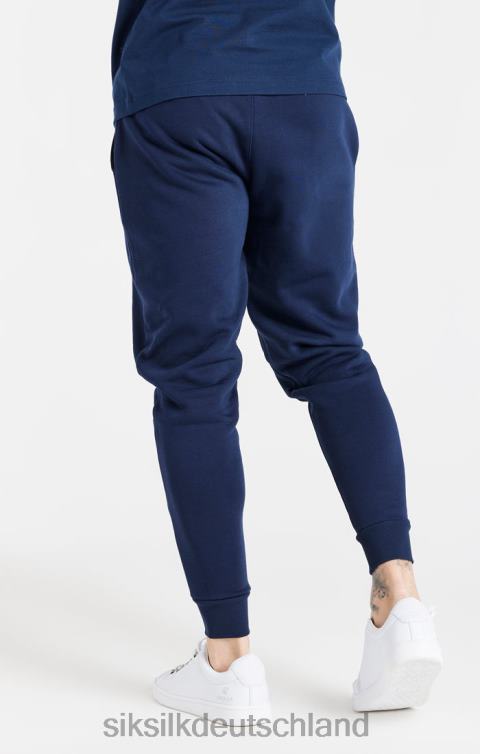 SikSilk Marineblaue Essential-Jogginghose Männer 680DH539 Bekleidung
