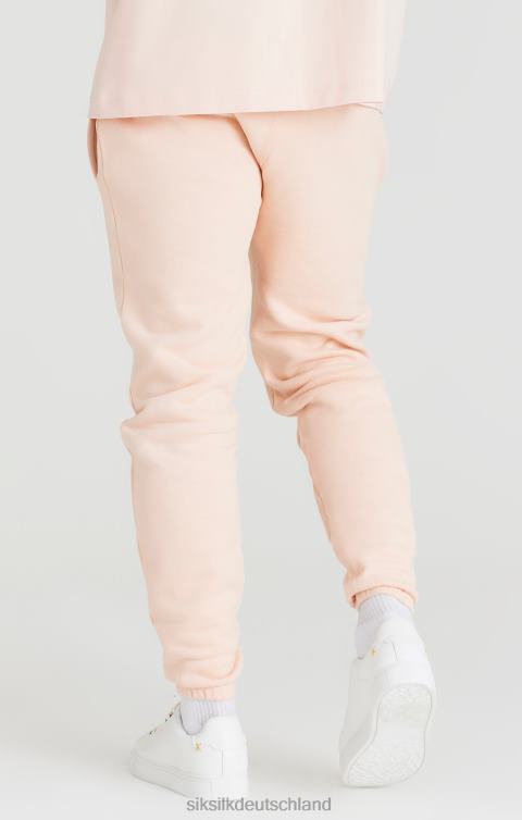 SikSilk Rosa Jogginghose mit entspannter Passform und Bündchen Männer 680DH534 Bekleidung
