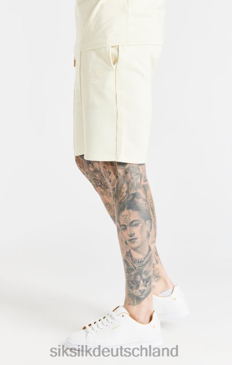SikSilk Ecru-elegante Shorts Männer 680DH613 Bekleidung