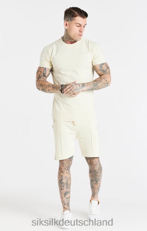 SikSilk Ecru-elegante Shorts Männer 680DH613 Bekleidung