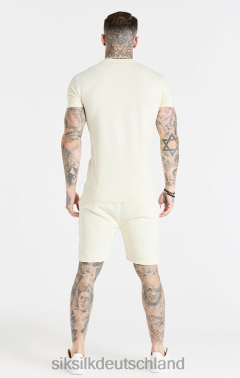 SikSilk Ecru-elegante Shorts Männer 680DH613 Bekleidung