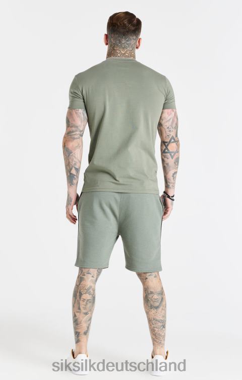 SikSilk Khakifarbene schicke Shorts Männer 680DH612 Bekleidung