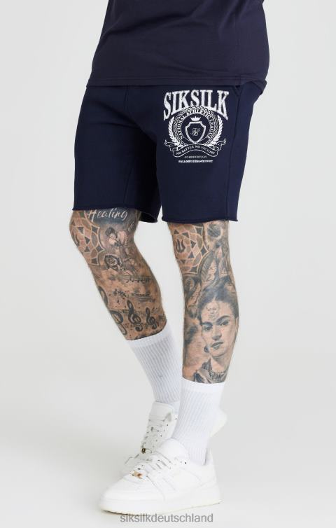 SikSilk Marineblaue Flugshorts Männer 680DH592 Bekleidung