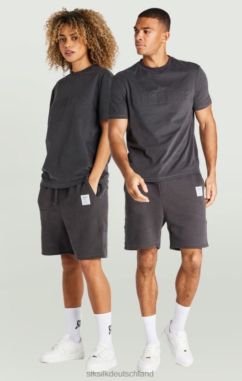 SikSilk Schwarze Foundation-Jogginghose Männer 680DH602 Bekleidung