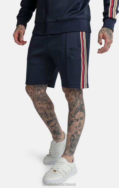 SikSilk x Messi-Shorts in Marineblau mit lockerer Passform Männer 680DH603 Bekleidung