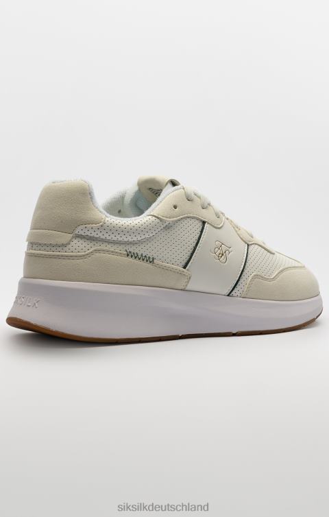 SikSilk Ecru-Wira-Racer-Trainer Männer 680DH1 Schuhwerk