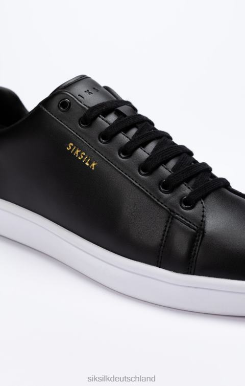 SikSilk Schwarzer Low-Top-Freizeitsneaker Männer 680DH17 Schuhwerk