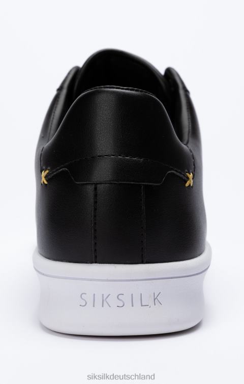 SikSilk Schwarzer Low-Top-Freizeitsneaker Männer 680DH17 Schuhwerk