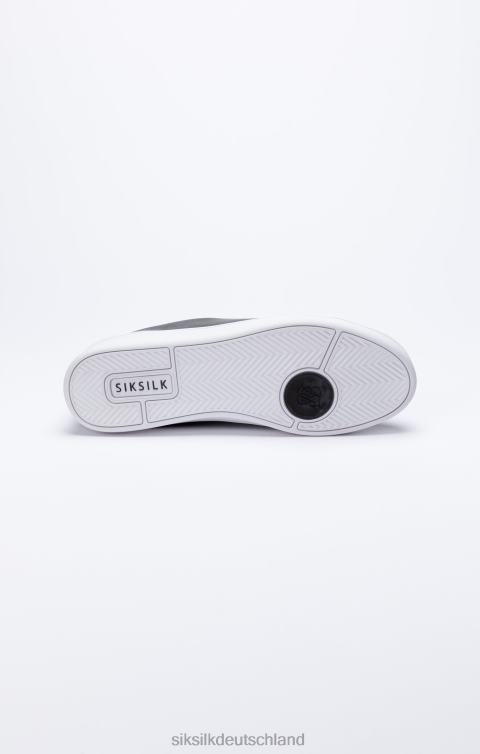 SikSilk Schwarzer Low-Top-Freizeitsneaker Männer 680DH17 Schuhwerk