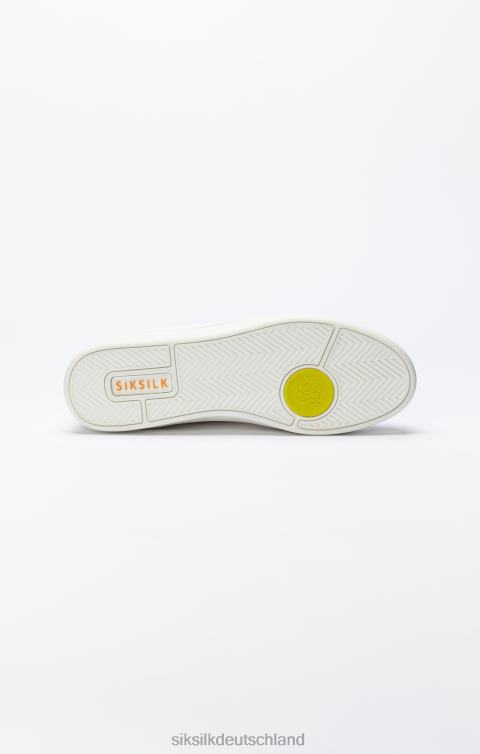 SikSilk Weißer Low-Top-Freizeitsneaker Männer 680DH21 Schuhwerk
