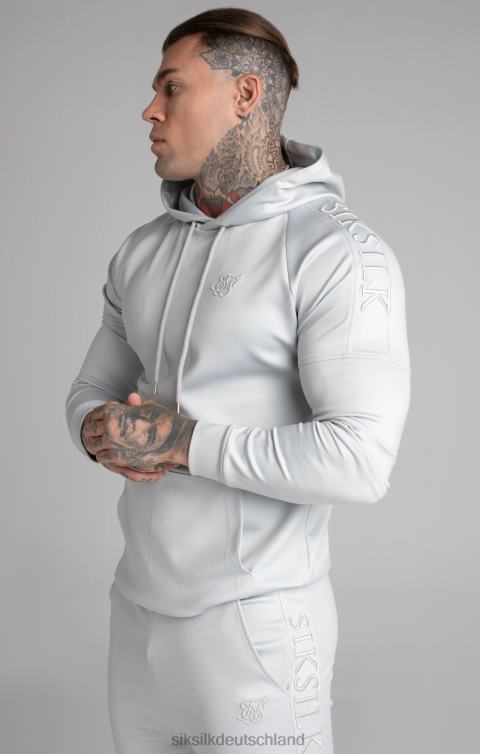 SikSilk Kapuzenpullover mit grauem Panel Männer 680DH411 Bekleidung