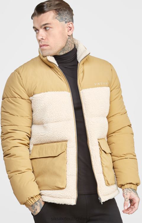 SikSilk Steinblasenjacke Männer 680DH474 Bekleidung