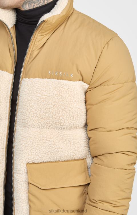 SikSilk Steinblasenjacke Männer 680DH474 Bekleidung