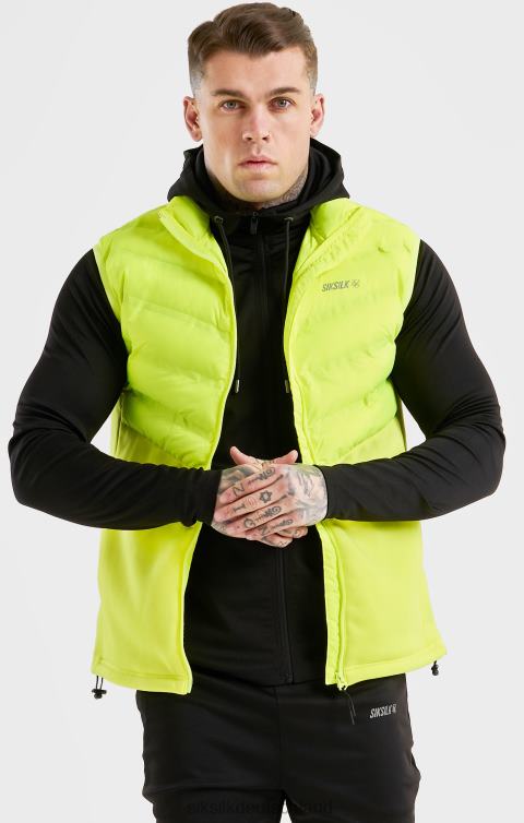 SikSilk gelbe Sportweste Männer 680DH492 Bekleidung