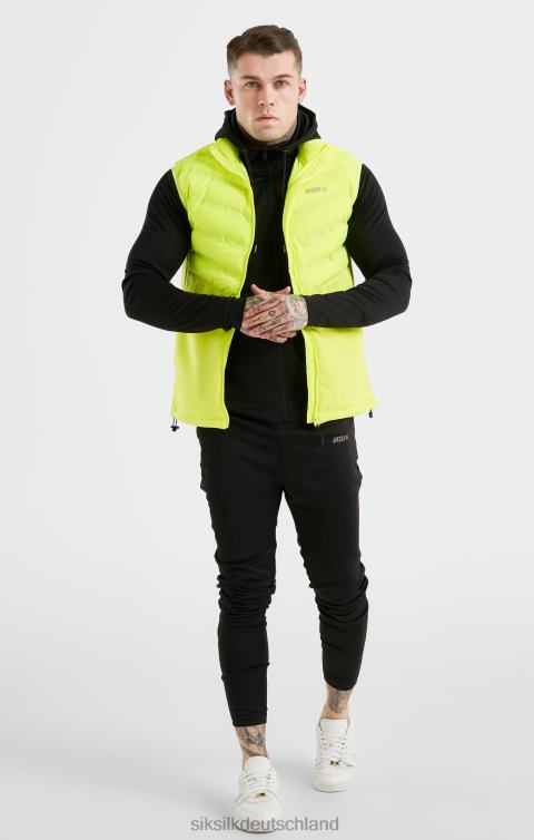 SikSilk gelbe Sportweste Männer 680DH492 Bekleidung