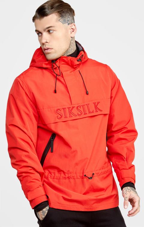 SikSilk rote Jacke zum Überziehen Männer 680DH489 Bekleidung