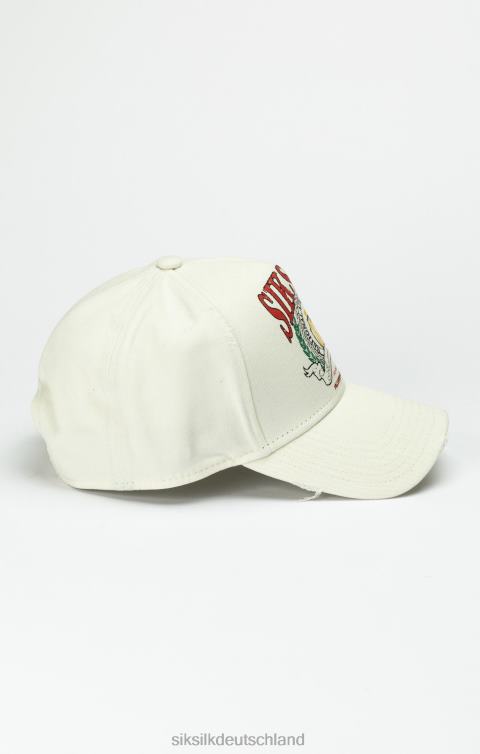 SikSilk Ecrufarbene Trucker-Uni-Kappe unisex 680DH228 Zubehörteil