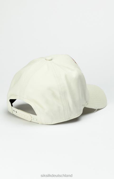 SikSilk Ecrufarbene Trucker-Uni-Kappe unisex 680DH228 Zubehörteil