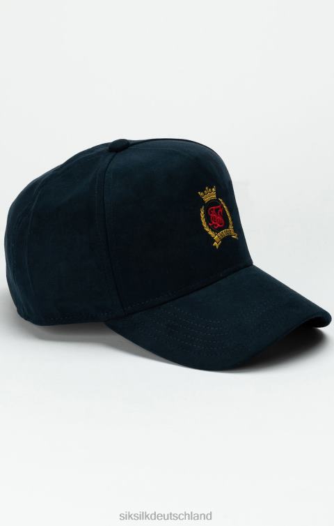 SikSilk Marineblaue Trucker-Kappe mit Wappen unisex 680DH235 Zubehörteil