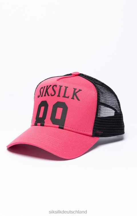 SikSilk Rosa 89-Mesh-Trucker-Cap unisex 680DH244 Zubehörteil