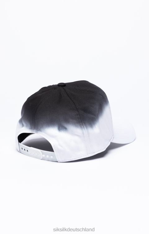 SikSilk Schwarze Trucker-Kappe aus verblasster Baumwolle unisex 680DH246 Zubehörteil