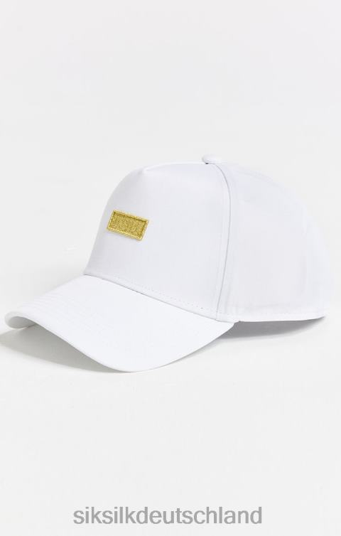SikSilk Weiße Infinity-Truckerkappe aus Nylon unisex 680DH243 Zubehörteil