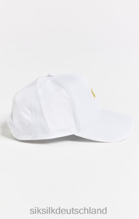 SikSilk Weiße Infinity-Truckerkappe aus Nylon unisex 680DH243 Zubehörteil
