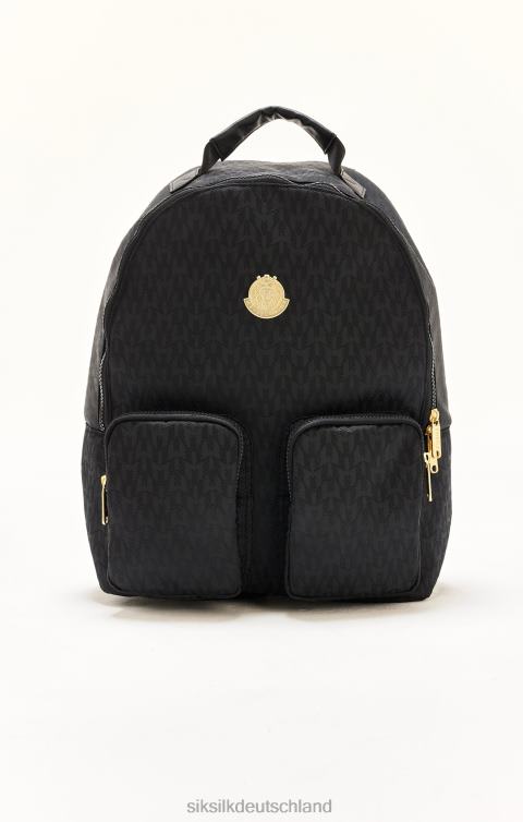 SikSilk x Messi schwarzer Rucksack unisex 680DH622 Tasche