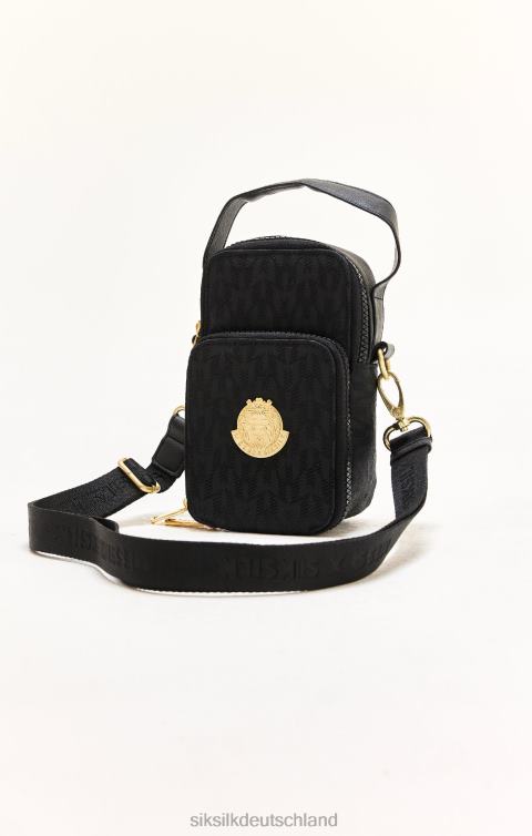 SikSilk x Schwarze Messi-Tasche unisex 680DH620 Tasche